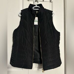 Michael Kors Black Quilted Vest